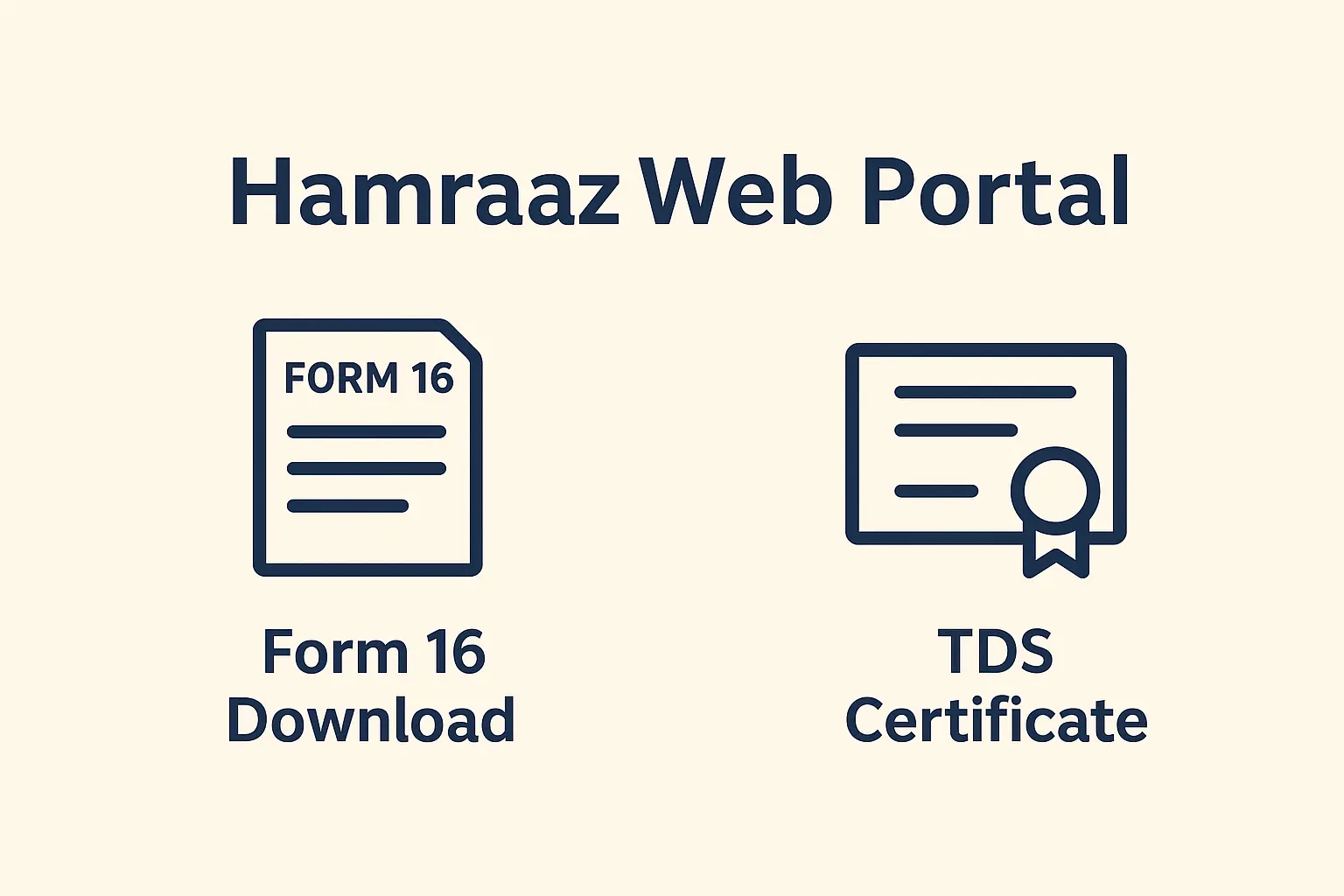 Hamraaz Form 16 Download