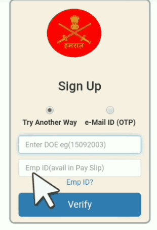 Hamraaz Web Registration